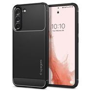 Spigen Rugged Armor Case for Samsung Galaxy S22 - Matte Black, Spigen