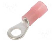 Tip: ring; M4; Ø: 4.3mm; 0.25÷1.5mm2; crimped; for cable; insulated BM GROUP
