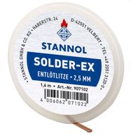 Desoldering wick S4 2.5mmx1.6m (size 100) Stannol