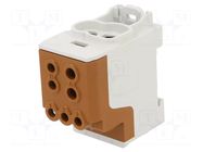 Splice terminal: distribution block; 200A; 1kV; screw terminal SIMET