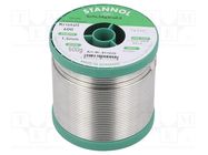 Tin; lead free; Sn96,5Ag3Cu0,5; 1.5mm; 500g; reel; 2.5%; Flux: SW33 