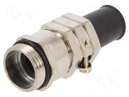 Cable gland; PG16; IP65; brass; metallic; Resistance to: UV rays LAPP