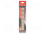 Drill bit; for metal; Ø: 12mm; high speed steel TIN coated HSS-R PROLINE