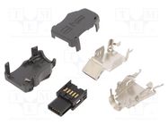 Connector: ix Industrial; plug; ix Industrial®; female; PIN: 10; B 