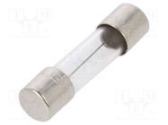 Fuse: fuse; quick blow; 3A; 250VAC; cylindrical,glass; 5x20mm; 5MF BEL FUSE