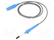 Probe: for oscilloscope; 0÷500MHz; 100: 1; 0.9ns; 10÷25pF; blue STÄUBLI