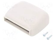 Enclosure: specialist; X: 66.5mm; Y: 79.6mm; Z: 27.2mm; ABS; grey MASZCZYK