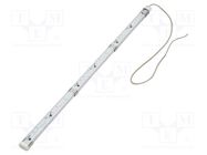 LED lamp; cool white; 770lm; 6500K; 24VDC; IP65; 1m; -30÷60°C PATLITE