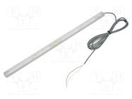 LED lamp; cool white; 690lm; 6800K; 24VDC; IP66; 3m; -40÷60°C PATLITE