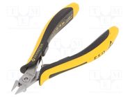 Pliers; side,cutting; ESD; ergonomic handle,return spring; 120mm 