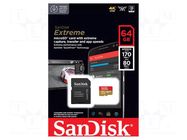 Memory card; Extreme,A2 Specification; microSD; R: 170MB/s; 64GB SANDISK