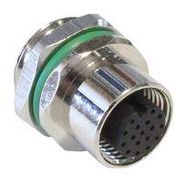 SENSOR CORD, 17P M12 RCPT-FREE END, 3.9"