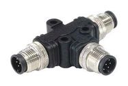 SENSOR SPLITTER, 4P M8 PLUG-2 X M8 PLUG