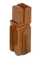 PLUG/RCPT HOUSING, 1POS, PC, BROWN