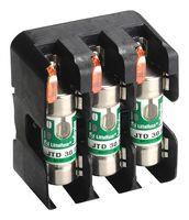 DIN RAIL MOUNT FUSE HOLDER, 3P, 60A/600V