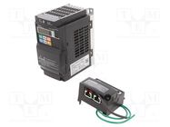 Vector inverter; Max motor power: 0.2/0.4kW; 200÷240VAC; IN: 10 