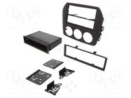 Radio frame; Mazda; 1 DIN,2 DIN; matt black METRA