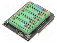 Module: extension; connectors; 7÷24VDC; Arduino Uno; 68.6x53.3mm DFROBOT