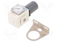 Compressed air regulator; 1100l/min; Thread: G 1/8" internal 