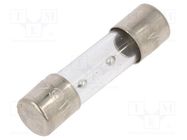 Fuse: fuse; time-lag; 3.15A; 250VAC; glass; 5x20mm; brass; TSC; bulk OPTIFUSE