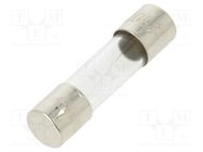 Fuse: fuse; quick blow; 3.15A; 250VAC; glass; 5x20mm; bulk OPTIFUSE