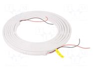 NEON LED tape; blue; 2835; LED/m: 120; 8mm; IP65; 10W/m; Thk: 16mm IPIXEL LED