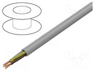 Wire; BiT 750; 5G2.5mm2; unshielded; 450V,750V; Cu; stranded; grey BITNER