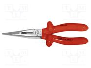 Pliers; insulated,universal,elongated; 205mm BERNSTEIN