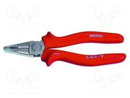 Pliers; insulated,universal; 170mm BERNSTEIN