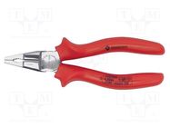 Pliers; insulated,universal; 190mm BERNSTEIN