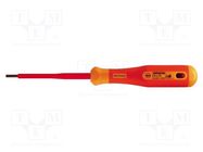 Screwdriver; insulated; slot; SL 2,5; Blade length: 75mm BERNSTEIN