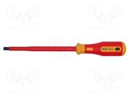 Screwdriver; insulated; slot; SL 8; Blade length: 175mm BERNSTEIN