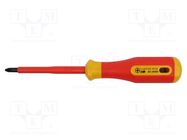 Screwdriver; insulated,slim; PlusMinus cross PH-type; SL/PH2 BERNSTEIN