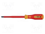 Screwdriver; insulated; Pozidriv®; PZ3; Blade length: 150mm BERNSTEIN