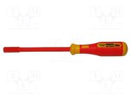 Screwdriver; insulated; 6-angles socket; HEX 5,5mm BERNSTEIN