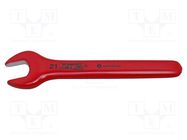 Wrench; insulated,single sided,spanner; 21mm BERNSTEIN