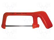 Hacksaw; insulated,manual; metal; 150mm BERNSTEIN