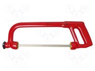 Hacksaw; insulated,manual; metal; 300mm BERNSTEIN