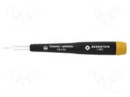 Ceramic trimmer; Bit: slot; Size: 0.9x0.3mm; Blade length: 20mm BERNSTEIN