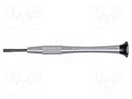 Screwdriver; slot; precision; 3,0x0,5mm; Blade length: 22mm BERNSTEIN