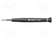 Screwdriver; slot; precision; 1,2x0,25mm; Blade length: 17mm BERNSTEIN