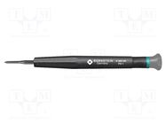 Screwdriver; Phillips; precision; PH1; Blade length: 17mm BERNSTEIN