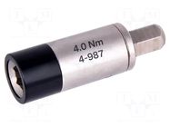 Adapter; max.4Nm; Kind: torque; Mounting: 1/4" BERNSTEIN