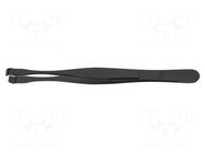 Tweezers; Blade tip shape: round; Tweezers len: 145mm; ESD BERNSTEIN