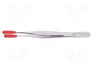 Tweezers; 145mm; Blade tip shape: shovel; universal 