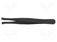 Tweezers; Blade tip shape: round; Tweezers len: 120mm; ESD BERNSTEIN