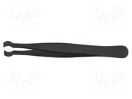 Tweezers; Blade tip shape: round; Tweezers len: 120mm; ESD 