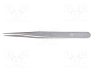 Tweezers; 120mm; Blade tip shape: sharp; universal BERNSTEIN