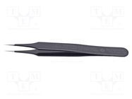 Tweezers; Blade tip shape: sharp; Tweezers len: 110mm; ESD 