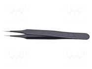 Tweezers; Blade tip shape: sharp; Tweezers len: 110mm; ESD BERNSTEIN